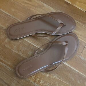 J.Crew Leather Thong Sandals